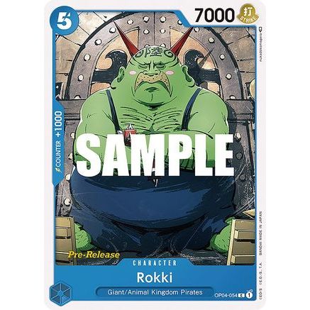 Rokki (OP04-054) - Kingdoms of Intrigue Pre-Release Cards