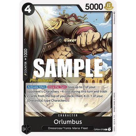 Orlumbus (OP04-079) - Kingdoms of Intrigue Pre-Release Cards