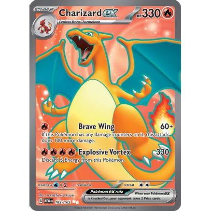Charizard ex - 183/165 183 - SV Scarlet & Violet 151 Holofoil