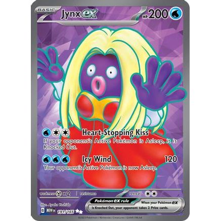 Jynx ex - 191/165 191 - SV Scarlet & Violet 151 Holofoil