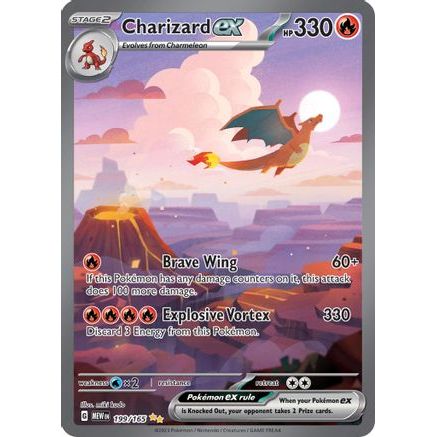 Charizard ex - 199/165 199 - SV Scarlet & Violet 151 Holofoil