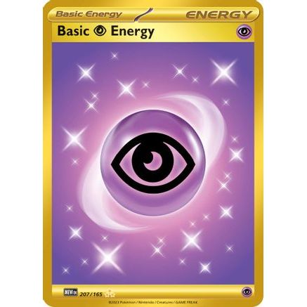 Basic Psychic Energy - 207/165 207 - SV Scarlet & Violet 151 Holofoil