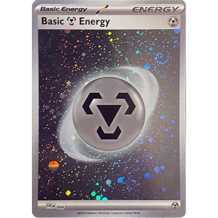 Basic Metal Energy (Cosmos Holo) 8 - SV01 Scarlet & Violet Base Set Holofoil