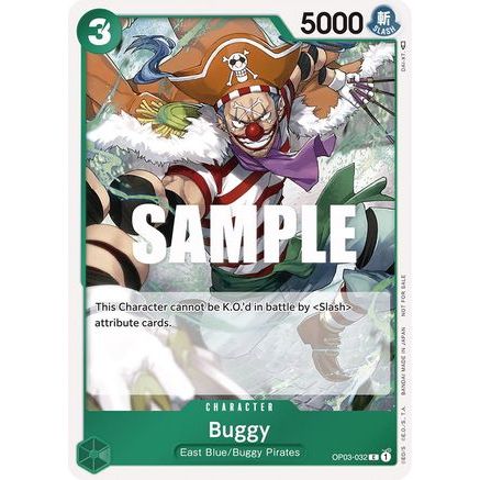 Buggy (Dash Pack) (OP03-032) - Kingdoms of Intrigue Foil