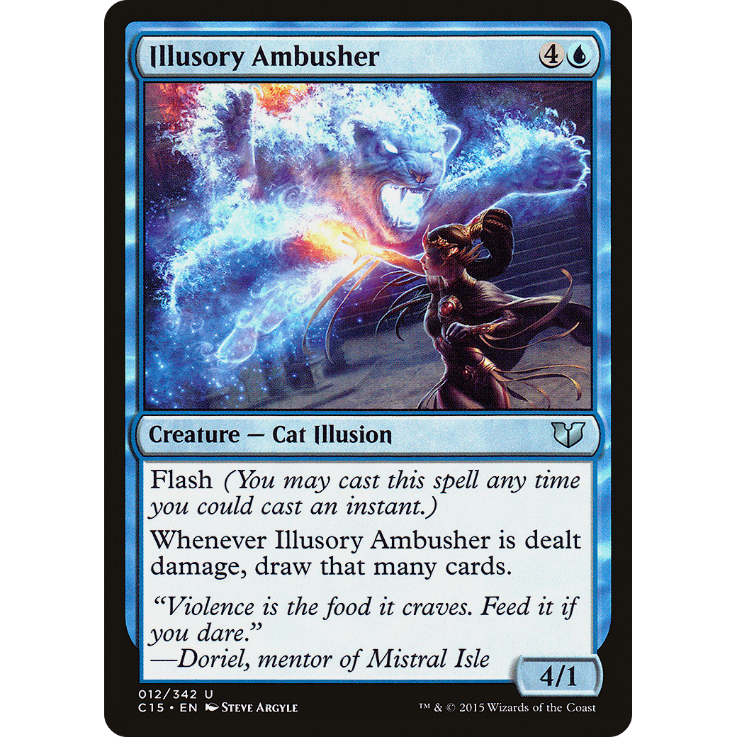 Illusory Ambusher (C15-012) - Commander 2015