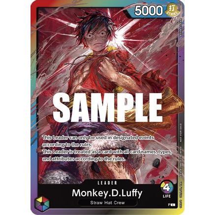 Monkey.D.Luffy (Leader Pack) (Sealed Battle 2023 Vol. 1) - One Piece Promotion Cards