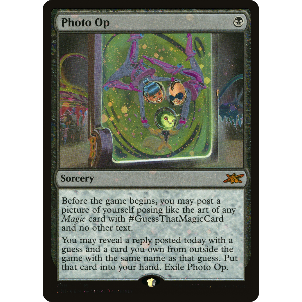 Photo Op (Galaxy Foil) (UNF-369) - Unfinity Foil