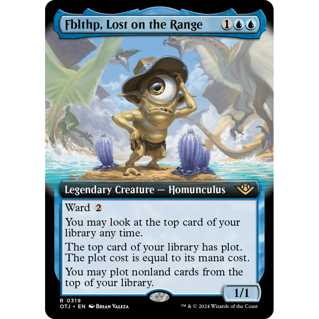 Fblthp, Lost on the Range (OTJ-319) - Outlaws of Thunder Junction: (Extended Art)