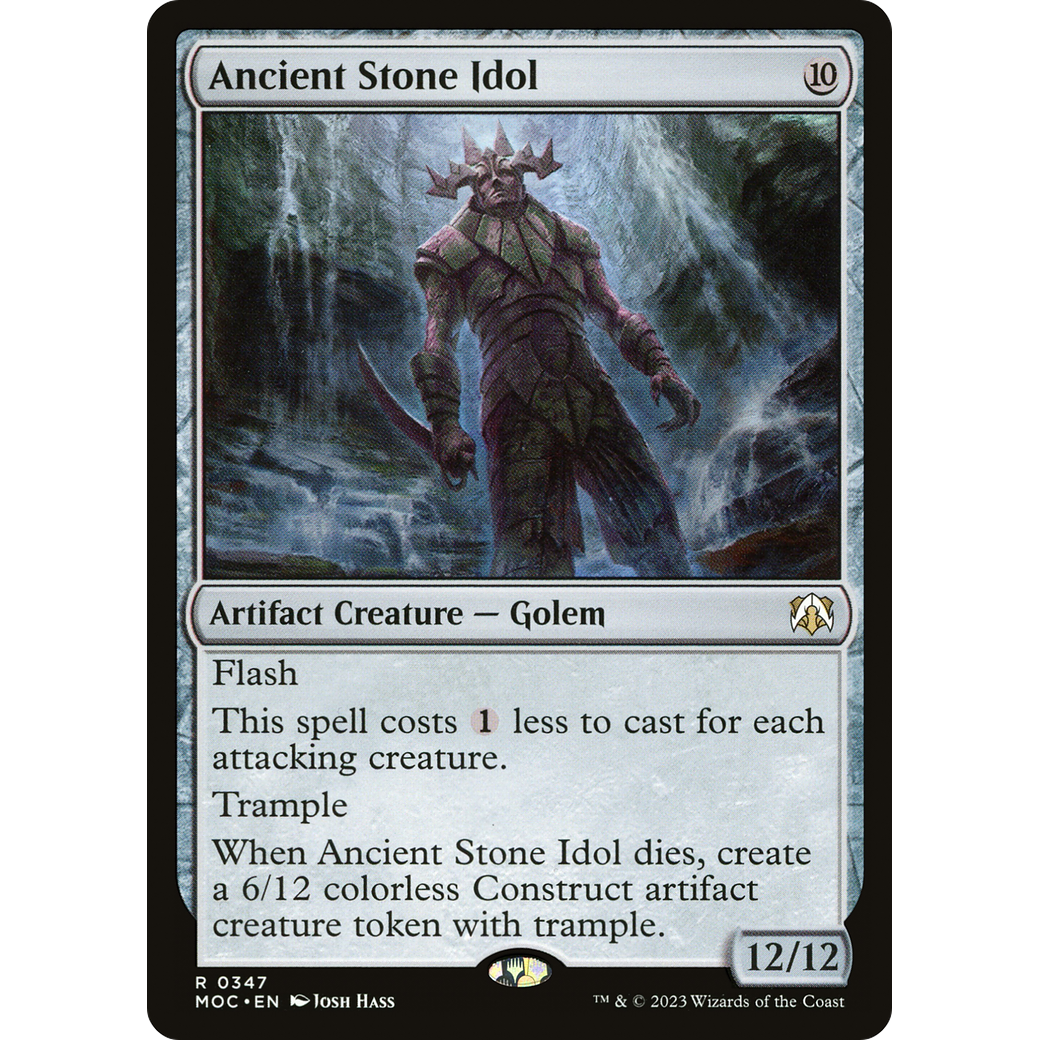 Ancient Stone Idol (MOC-347) - March of the Machine Commander