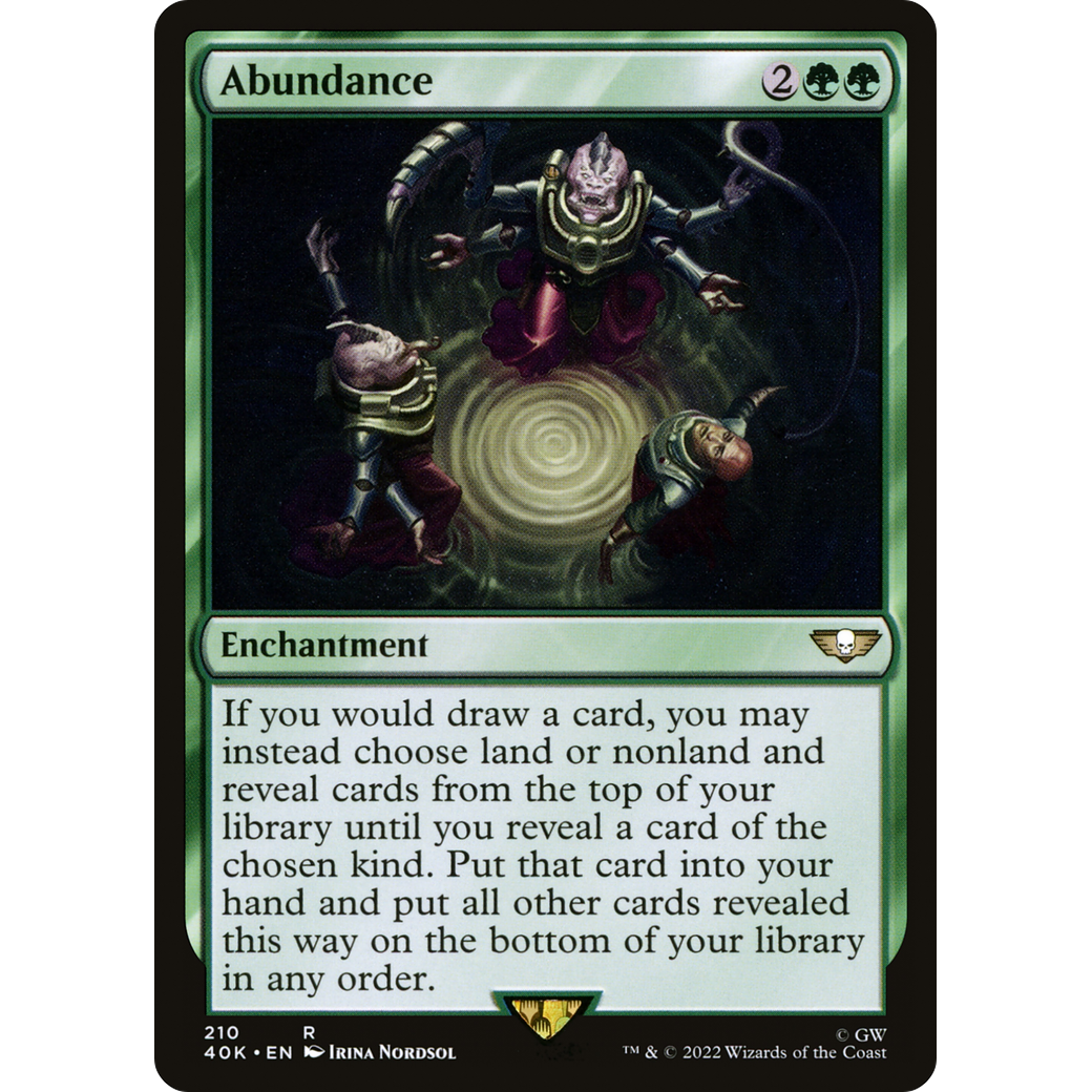 Abundance (40K-210) - Warhammer 40,000 Commander
