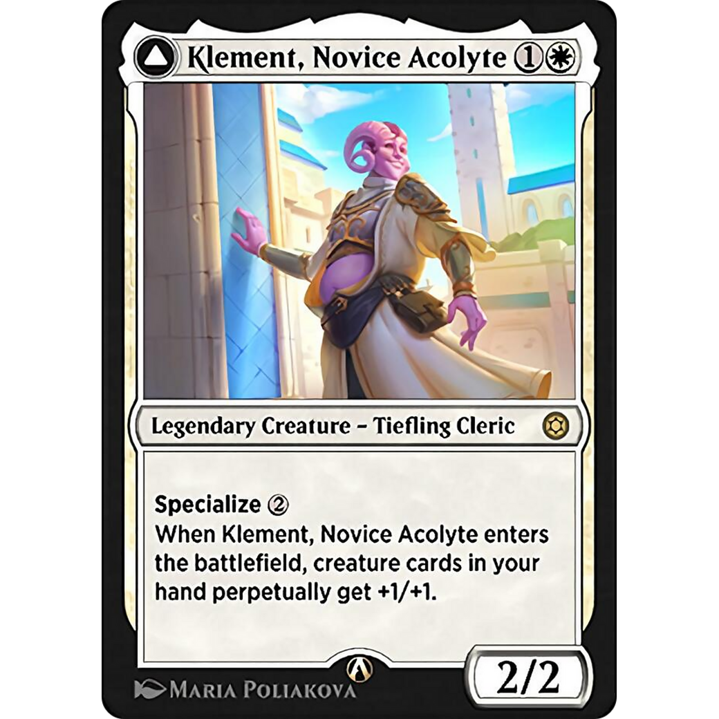 Klement, Novice Acolyte (HBG-001) - Alchemy Horizons: Baldur's Gate