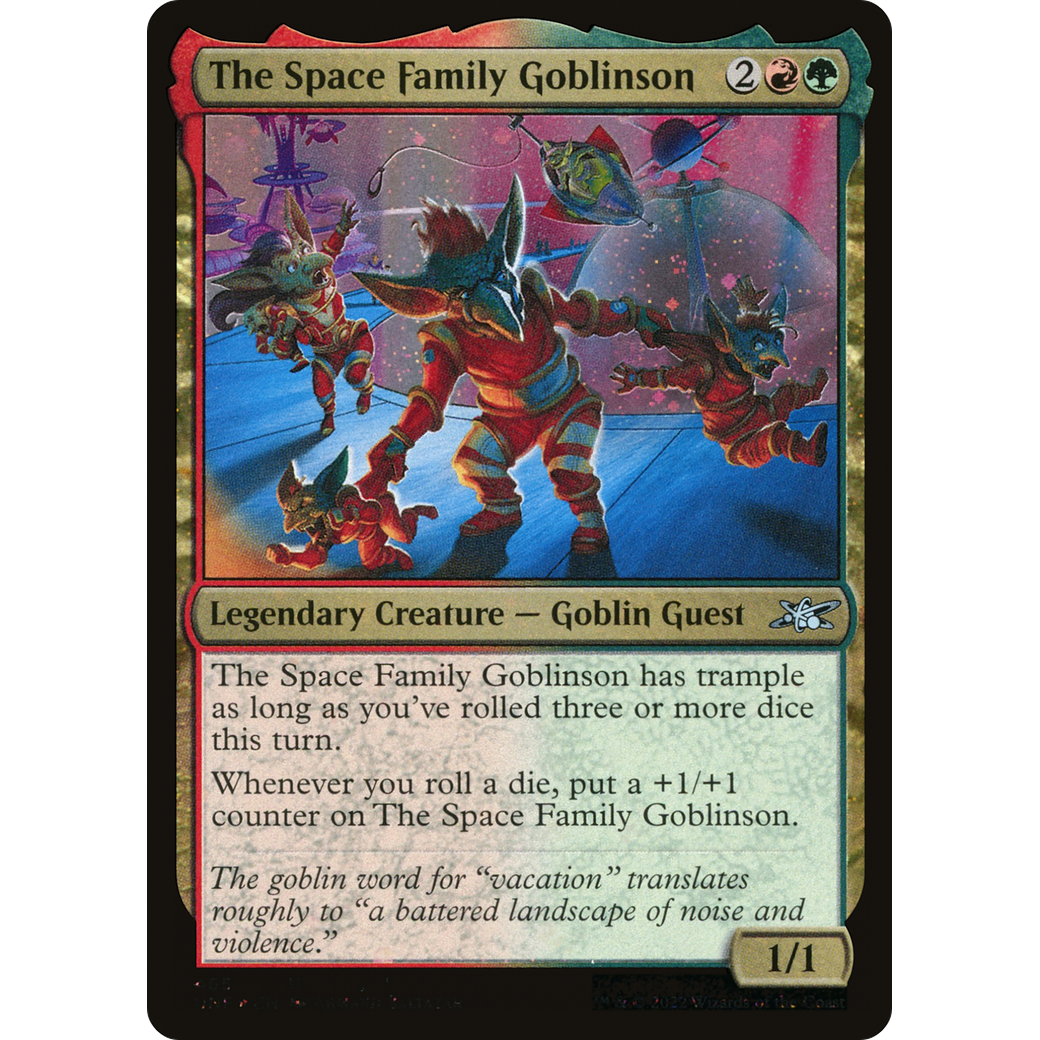 The Space Family Goblinson (Galaxy Foil) (UNF-465) - Unfinity Foil