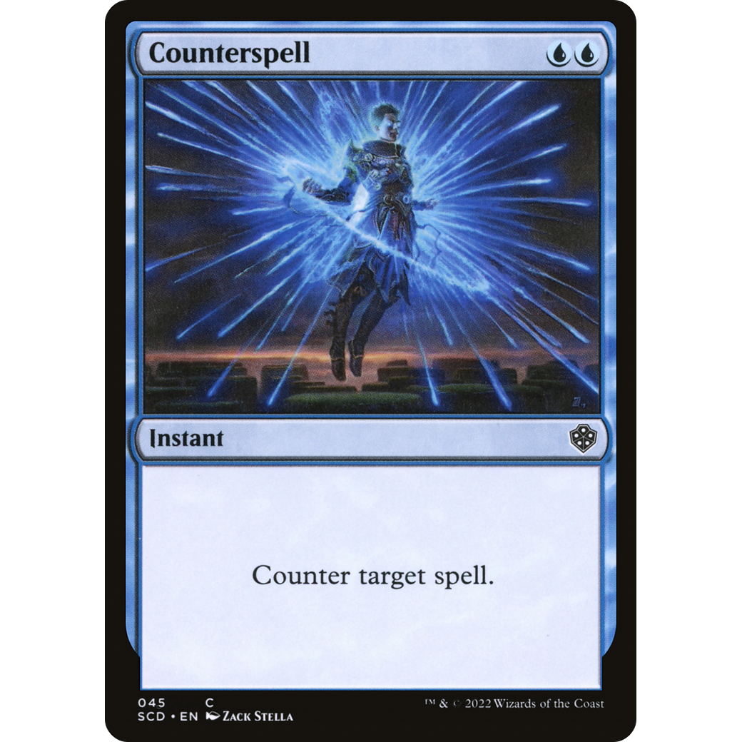 Counterspell (SCD-045) - Starter Commander Decks