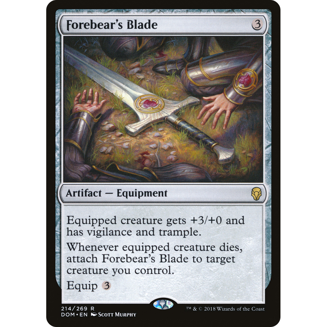 Forebear's Blade (DOM-214) - Dominaria