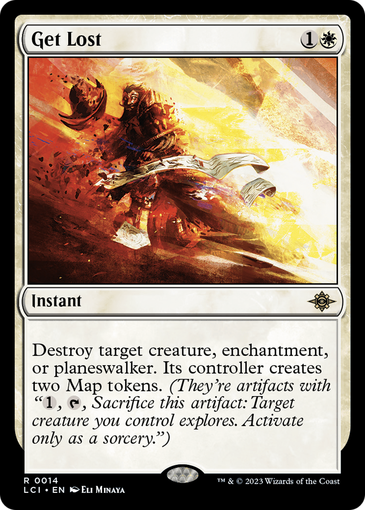Get Lost (LCI-014) - The Lost Caverns of Ixalan Foil