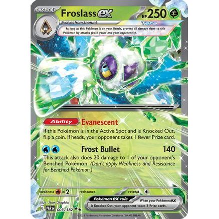 Froslass ex - 003/182 3 - SV04 Paradox Rift Holofoil