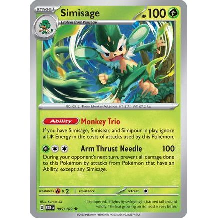 Simisage 5 - SV04 Paradox Rift Reverse Holofoil