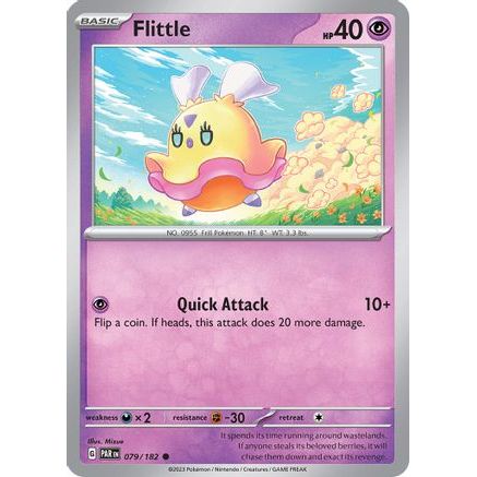 Flittle - 079/182 79 - SV04 Paradox Rift Reverse Holofoil