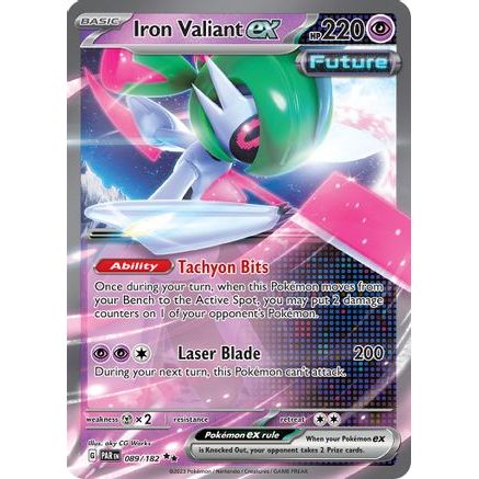 Iron Valiant ex - 089/182 89 - SV04 Paradox Rift Holofoil