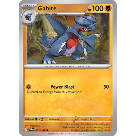 Gabite 95 - SV04 Paradox Rift Reverse Holofoil