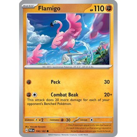 Flamigo 106 - SV04 Paradox Rift Reverse Holofoil
