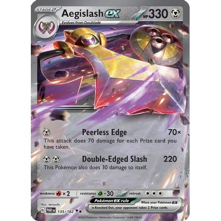 Aegislash ex 135 - SV04 Paradox Rift Holofoil