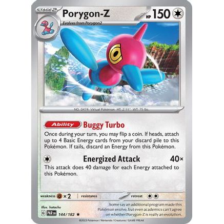 Porygon-Z 144 - SV04 Paradox Rift Reverse Holofoil