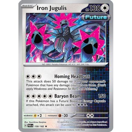 Iron Jugulis - 158/182 158 - SV04 Paradox Rift Reverse Holofoil