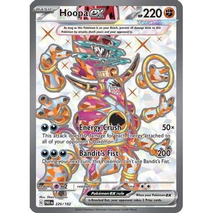 Hoopa ex - 226/182 226 - SV04 Paradox Rift Holofoil