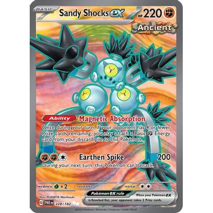 Sandy Shocks ex - 228/182 228 - SV04 Paradox Rift Holofoil