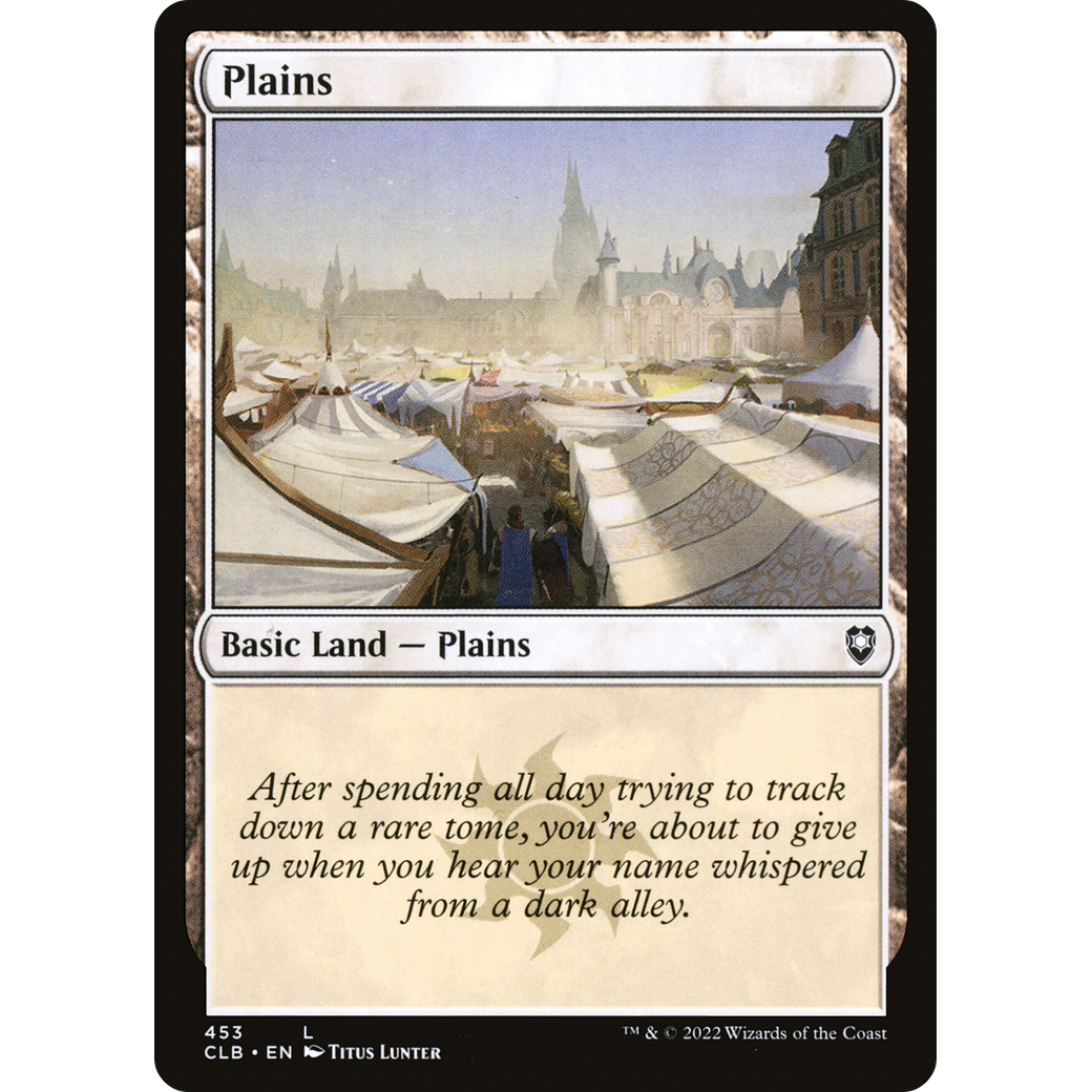 Plains (CLB-453) - Commander Legends: Battle for Baldur's Gate