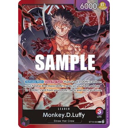 Monkey.D.Luffy (002) (ST10-002) - Ultra Deck: The Three Captains Foil