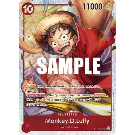 Monkey.D.Luffy (006) (ST10-006) - Ultra Deck: The Three Captains Foil