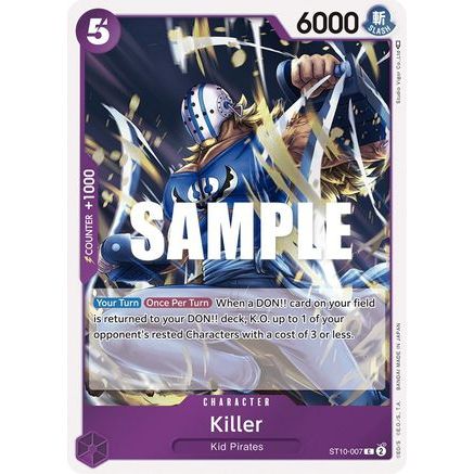 Killer (ST10-007) - Ultra Deck: The Three Captains Foil