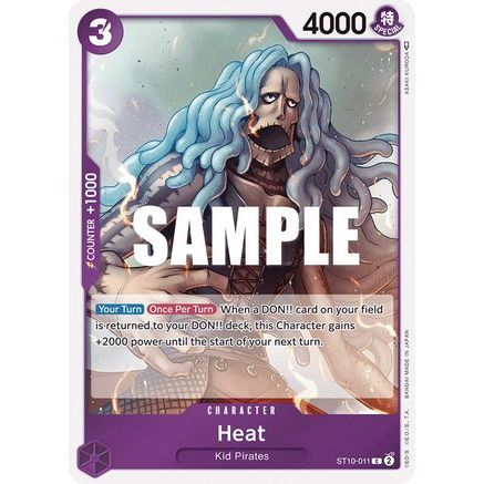 Heat (ST10-011) - Ultra Deck: The Three Captains Foil