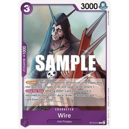 Wire (ST10-014) - Ultra Deck: The Three Captains Foil