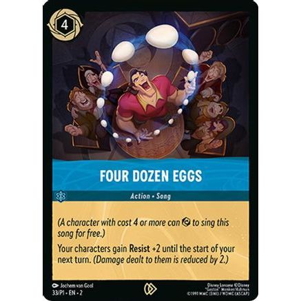 Four Dozen Eggs (33) - Disney Lorcana Promo Cards Cold Foil