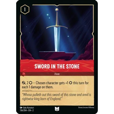 Sword in the Stone (136/204) - Rise of the Floodborn Cold Foil
