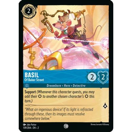 Basil - Of Baker Street (139/204) - Rise of the Floodborn Cold Foil