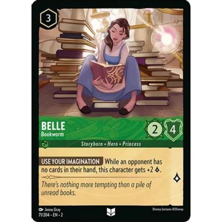 Belle - Bookworm (71/204) - Rise of the Floodborn Cold Foil