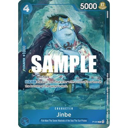 Jinbe (CS 2023 Event Pack) (P-030) - One Piece Promotion Cards Foil
