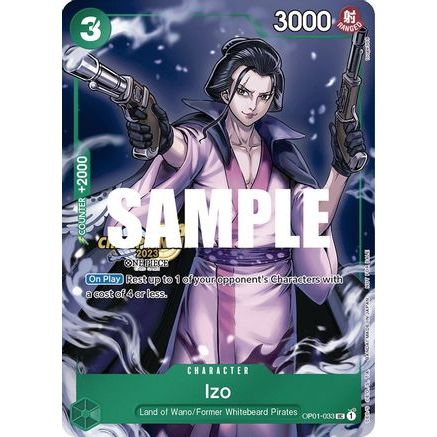 Izo (CS 2023 Celebration Pack) (OP01-033) - One Piece Promotion Cards Foil