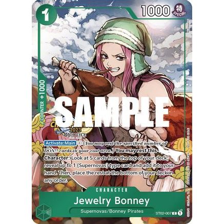 Jewelry Bonney (CS 2023 Celebration Pack) (ST02-007) - One Piece Promotion Cards Foil