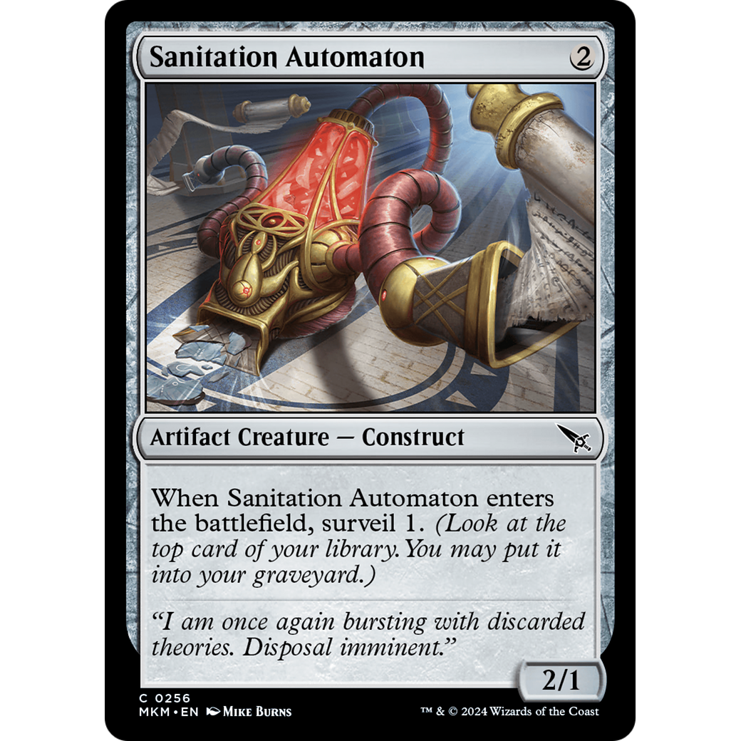 Sanitation Automaton (MKM-256) - Murders at Karlov Manor Foil