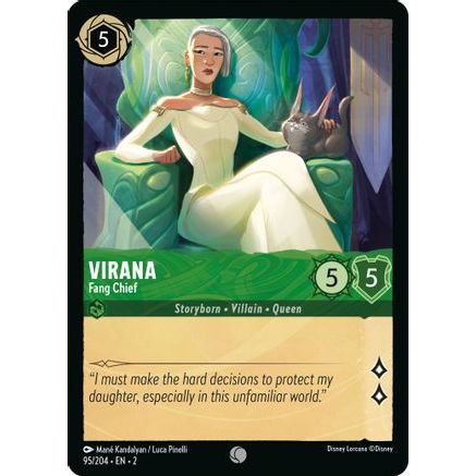 Virana - Fang Chief (95/204) - Rise of the Floodborn Cold Foil
