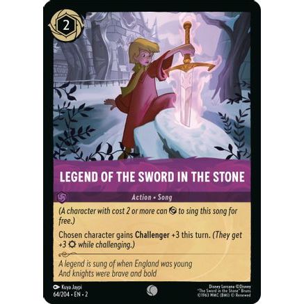 Legend of the Sword in the Stone (64/204) - Rise of the Floodborn Cold Foil