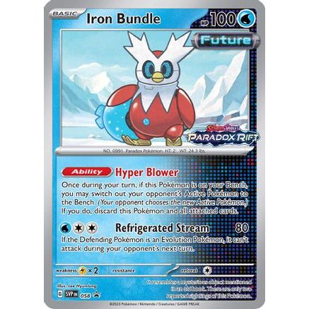 Iron Bundle - 058 (Prerelease) 58 - SV Scarlet & Violet Promo Cards Holofoil