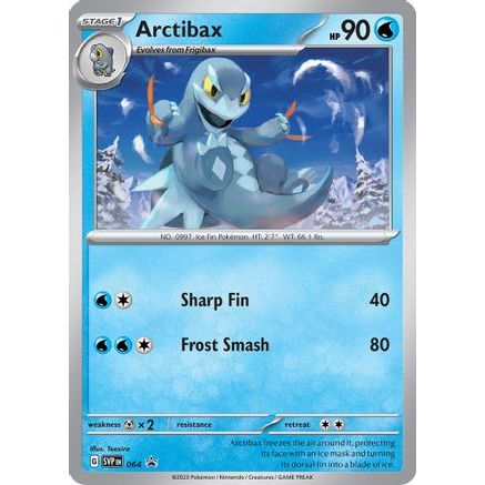 Arctibax - 064 64 - SV Scarlet & Violet Promo Cards Holofoil