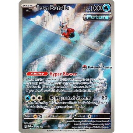 Iron Bundle - 066 (Pokemon Center Exclusive) 66 - SV Scarlet & Violet Promo Cards Holofoil