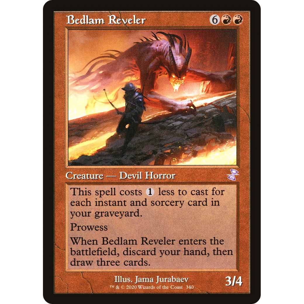 Bedlam Reveler (TSR-340) - Time Spiral Remastered Foil